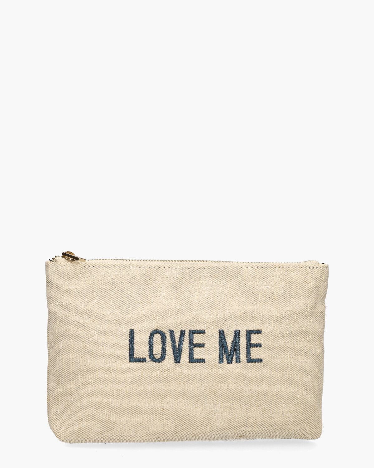 Patrizia Clutch Beige/Donkerblauw Tas