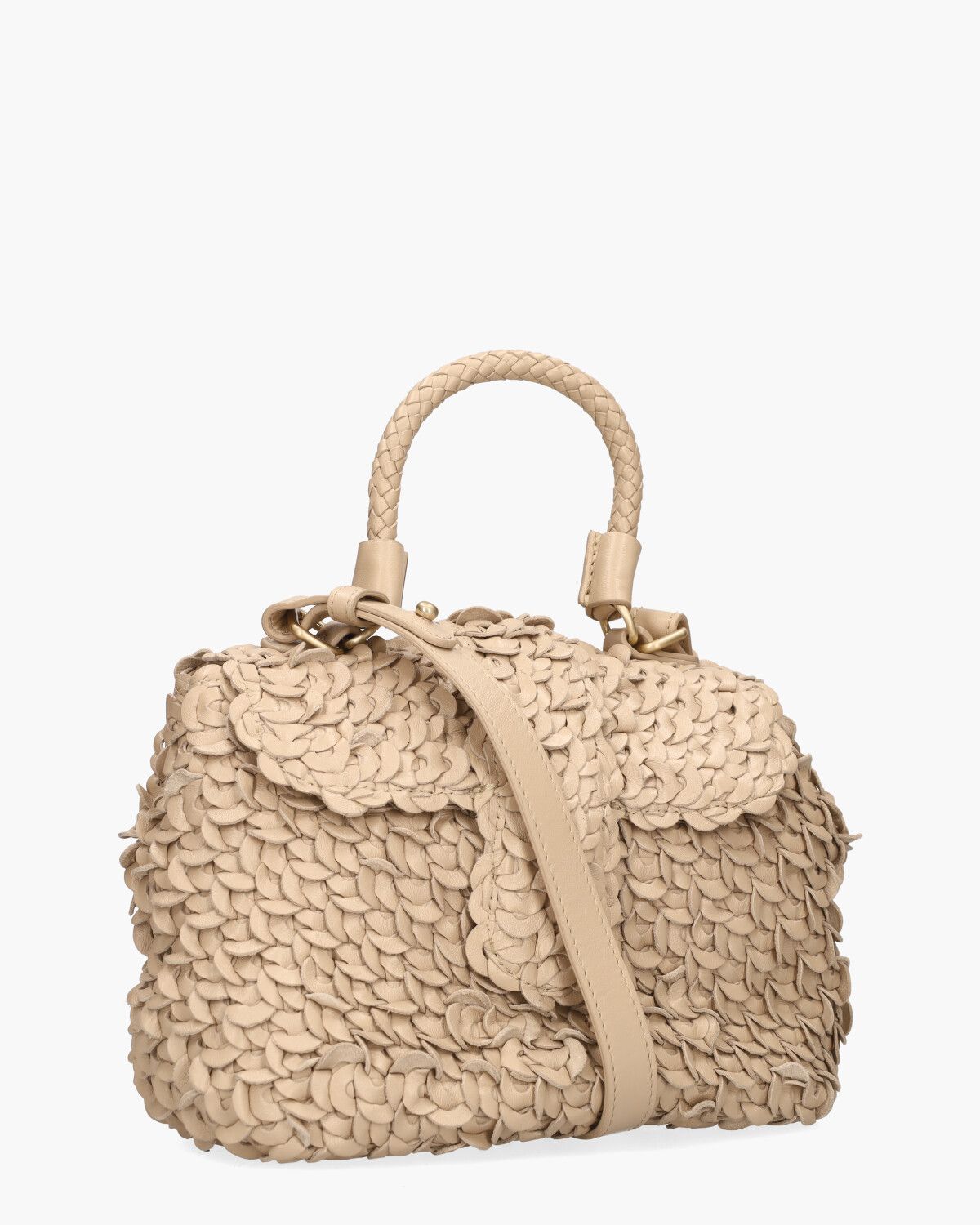 Kirsten Mini Canope Beige Tas