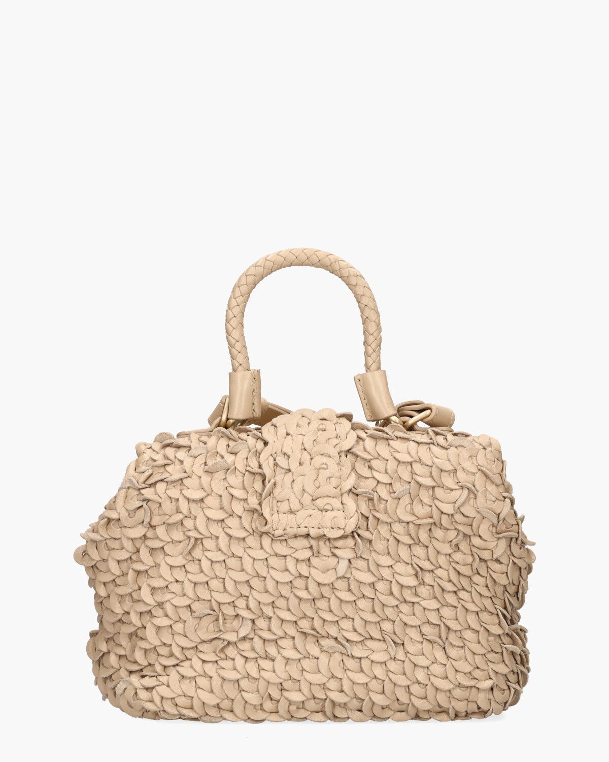 Kirsten Mini Canope Beige Tas