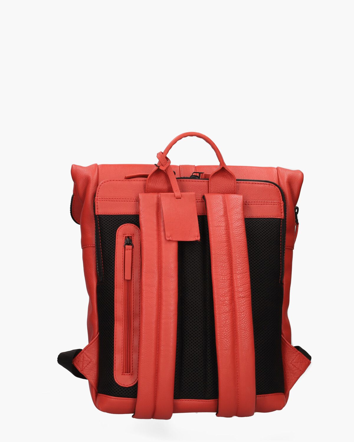 Minimal Mason Rolltop Backpack Rood Tas