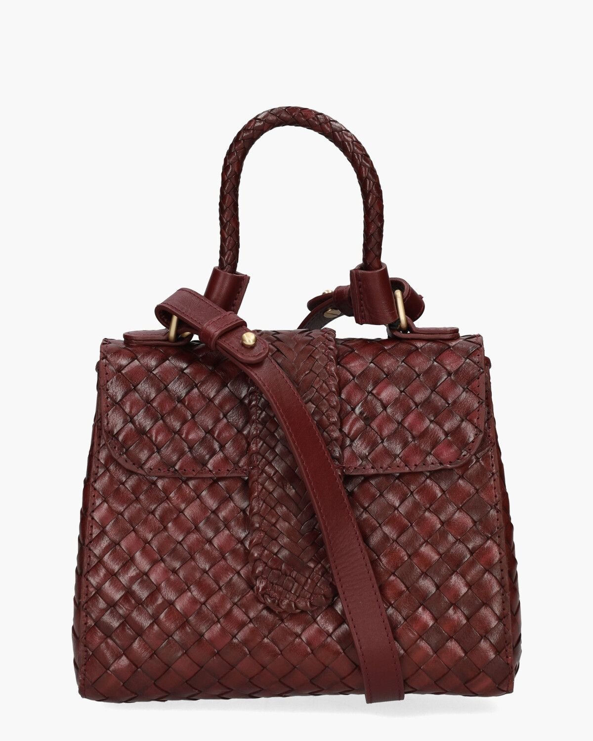 Kristen Mini Bordeaux Tas