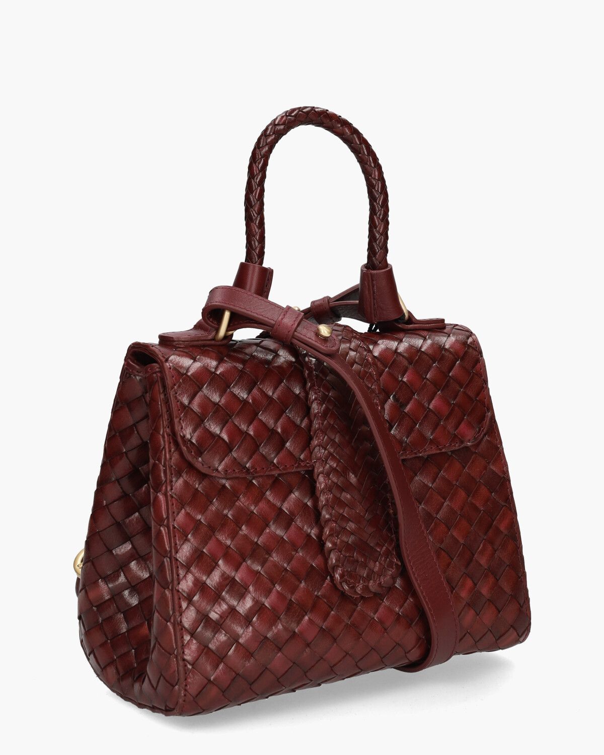 Kristen Mini Bordeaux Tas