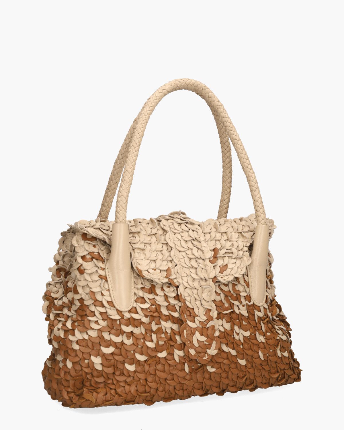 Kirsten Small Canope Beige/Cognac Tas