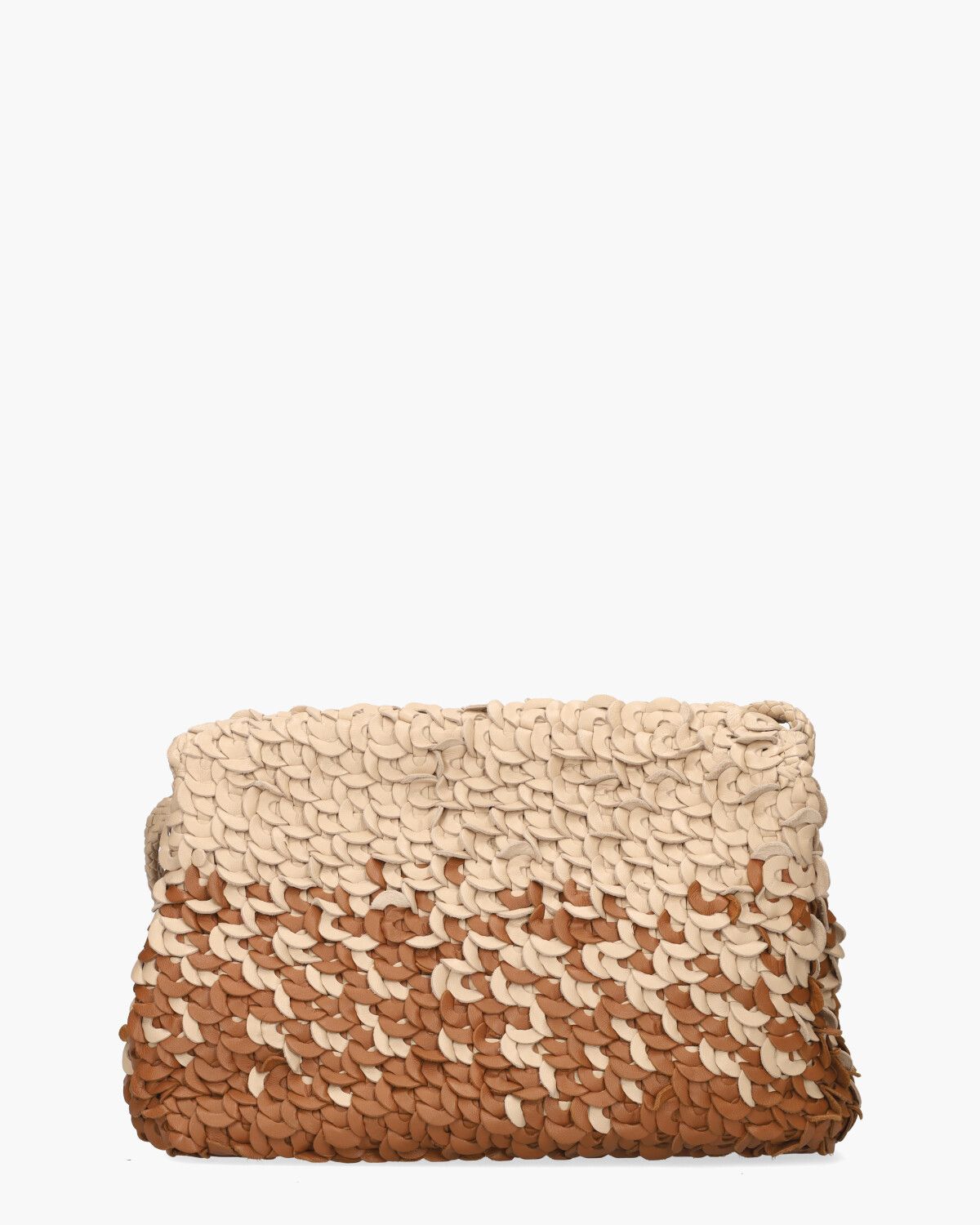 Caroline Canope Beige/Cognac Tas