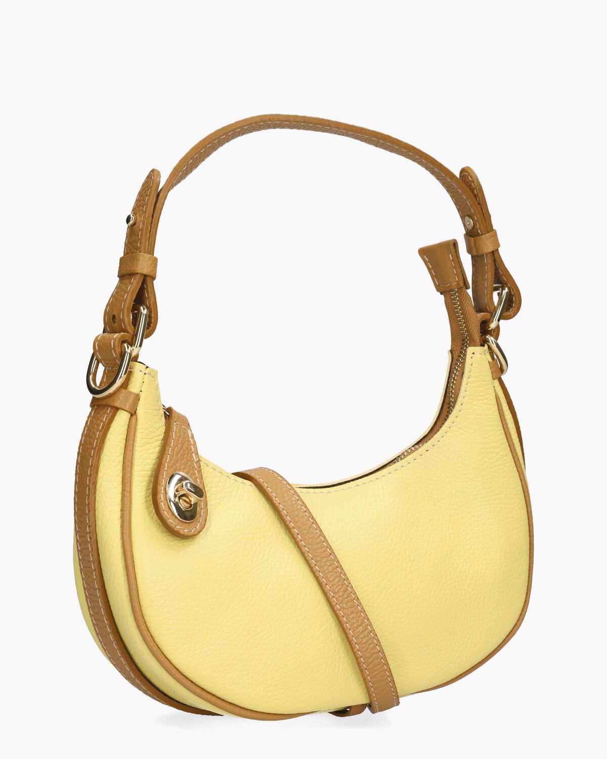 Warly-9 Geel/Cognac Tas