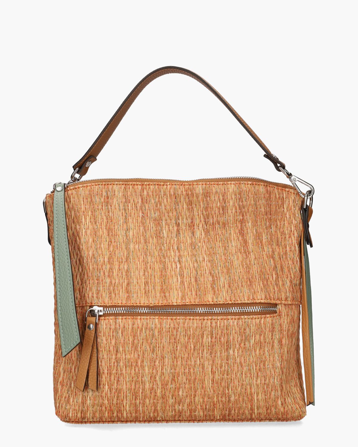 618 Oranje/Multicolor Tas