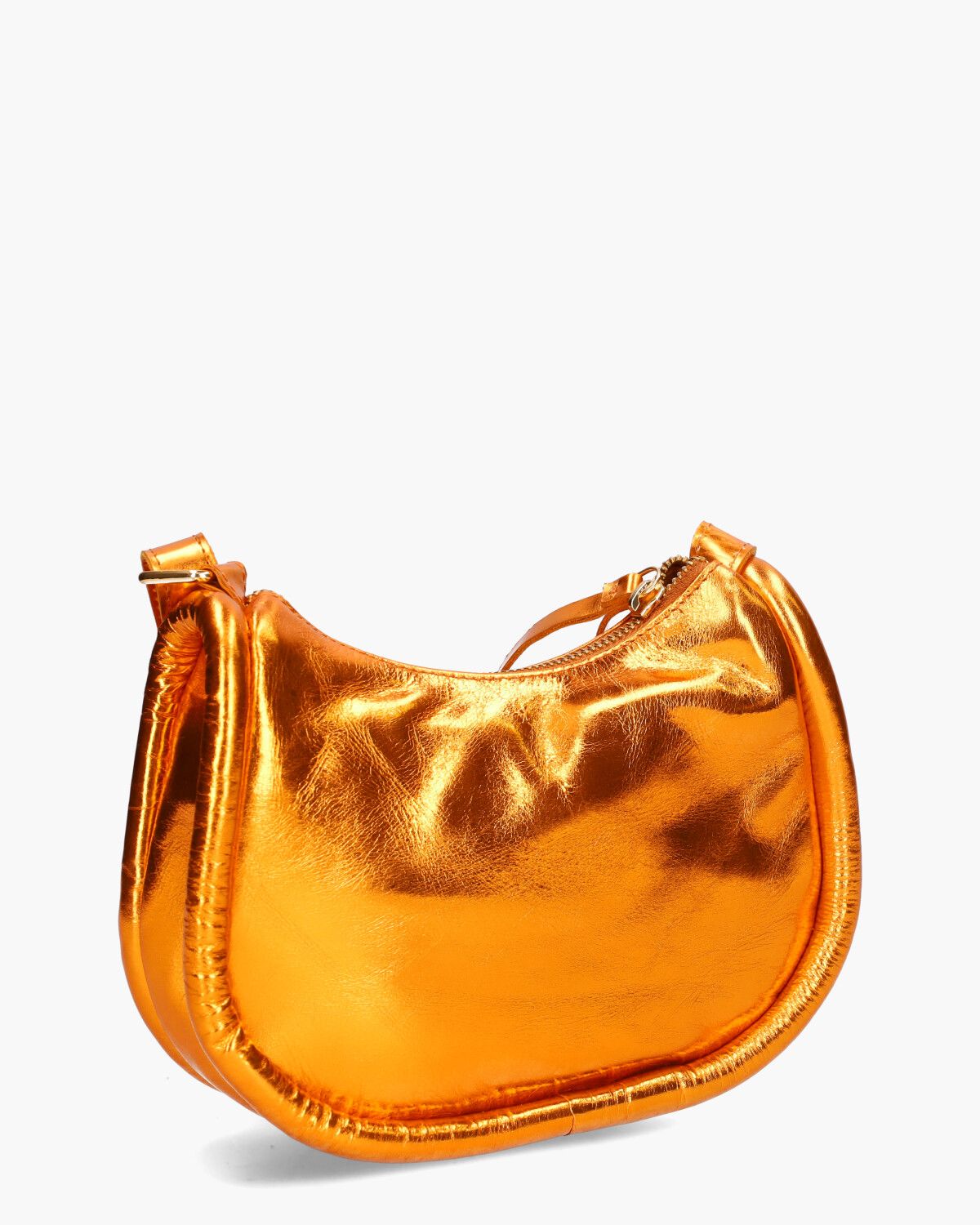 Leola Metallic Oranje Tas