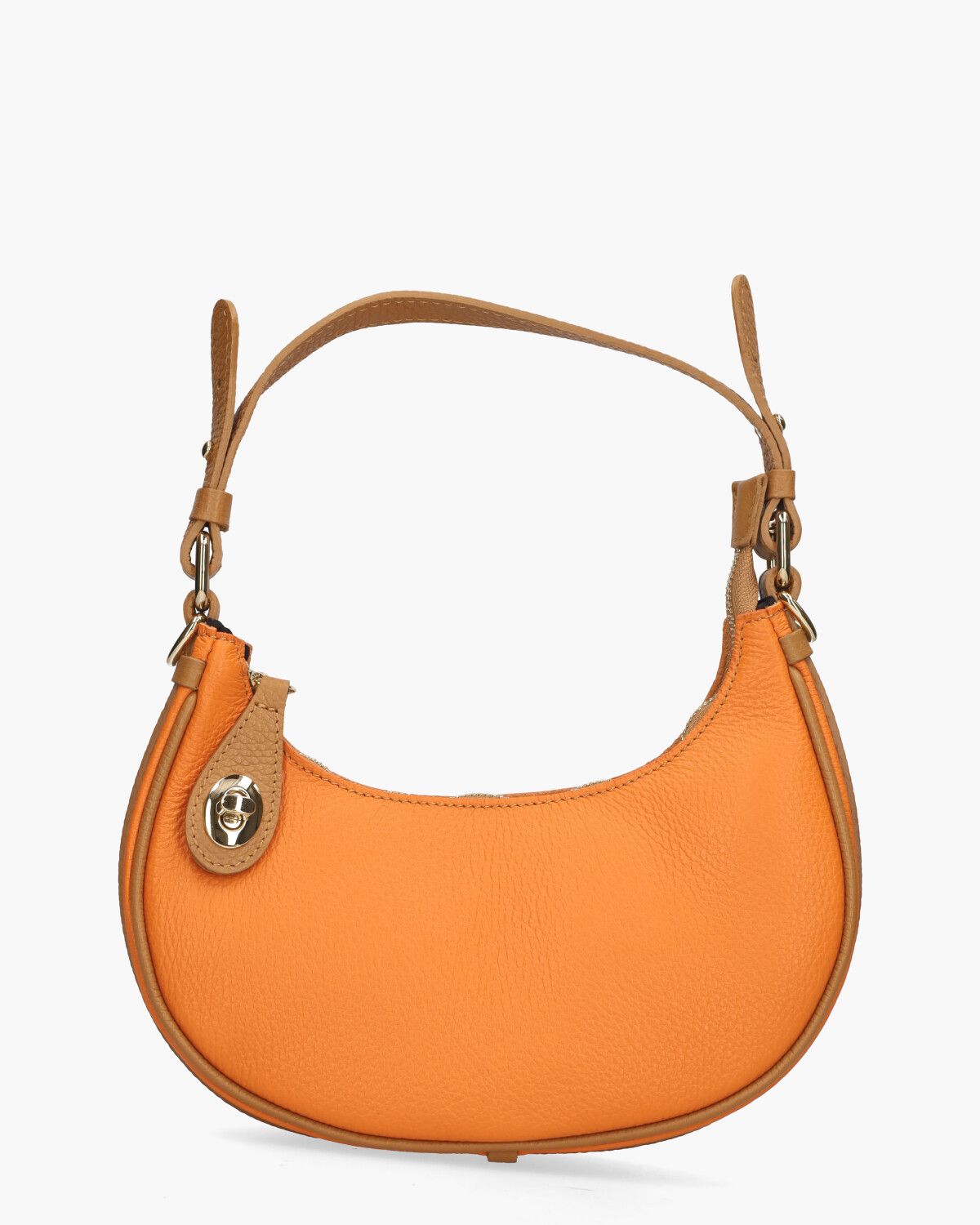 Warly-9 Oranje/Cognac Tas