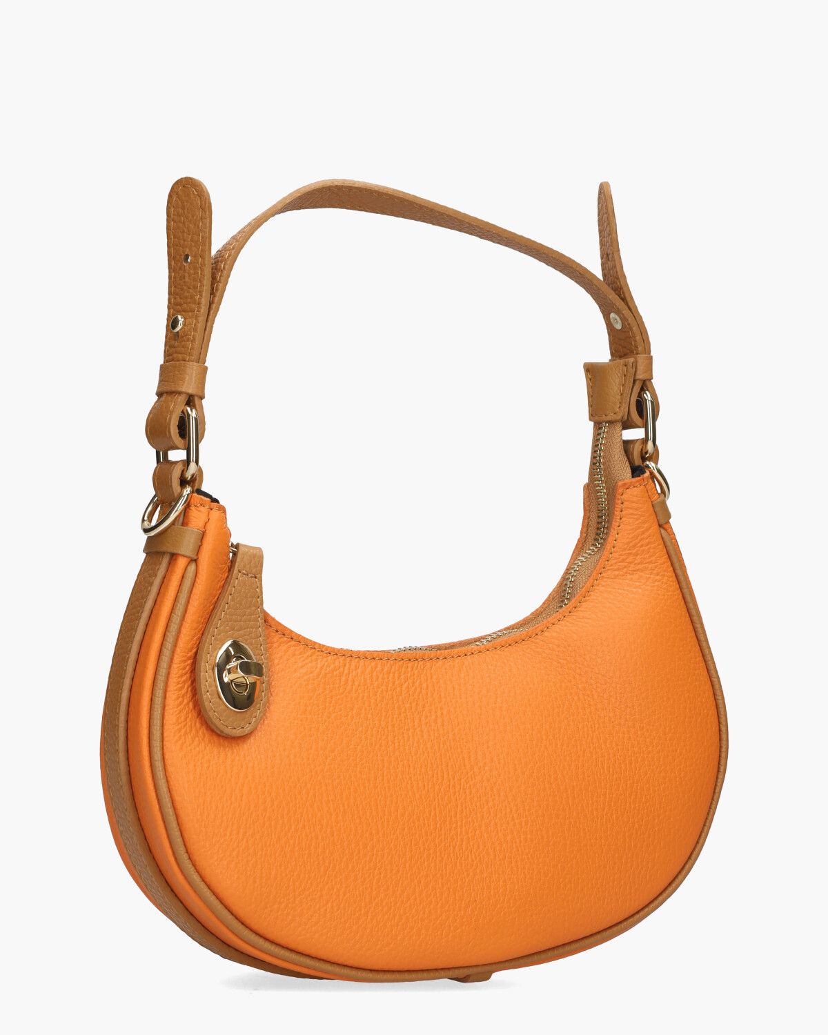 Warly-9 Oranje/Cognac Tas