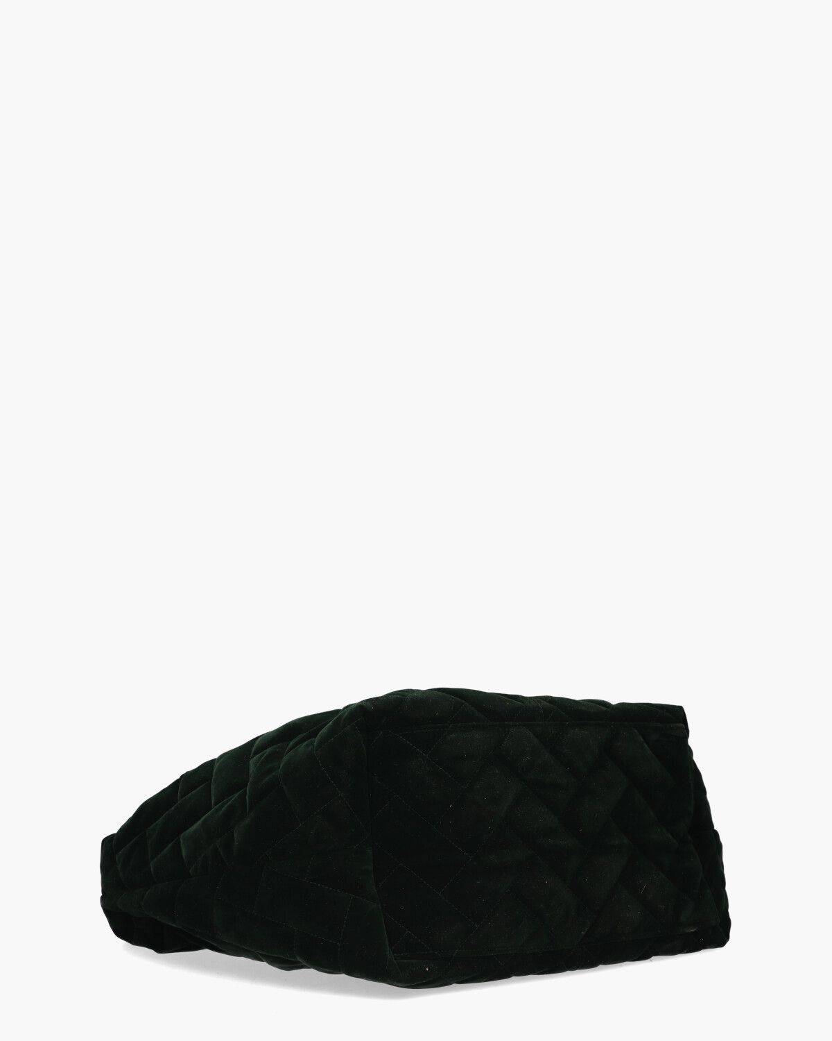 Day XL Putty Velvet Hobo Donkergroen Tas