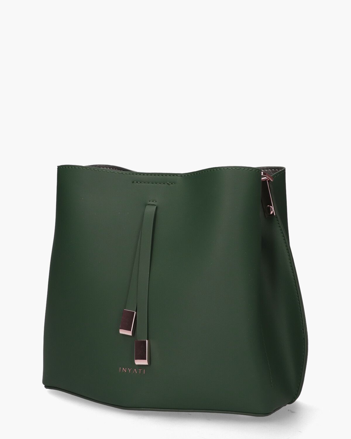 Cleo Donkergroen Tas