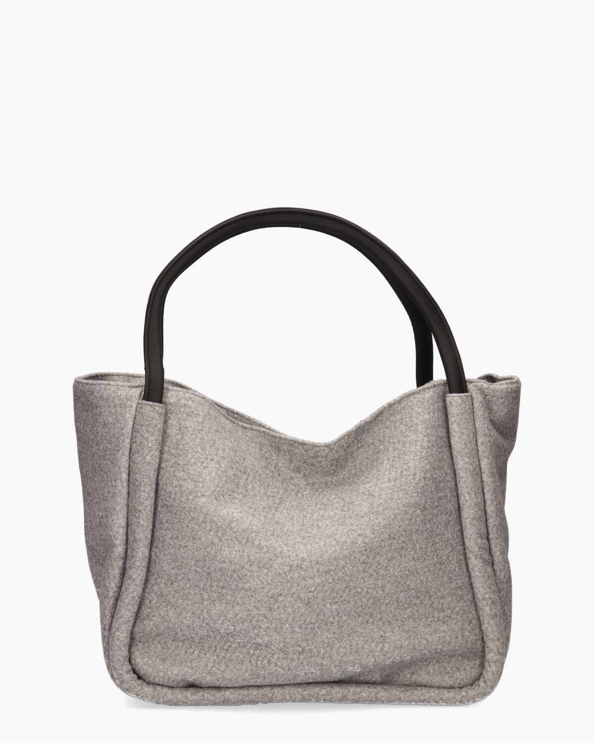 Day Woolen Small Shopper Grijs Tas
