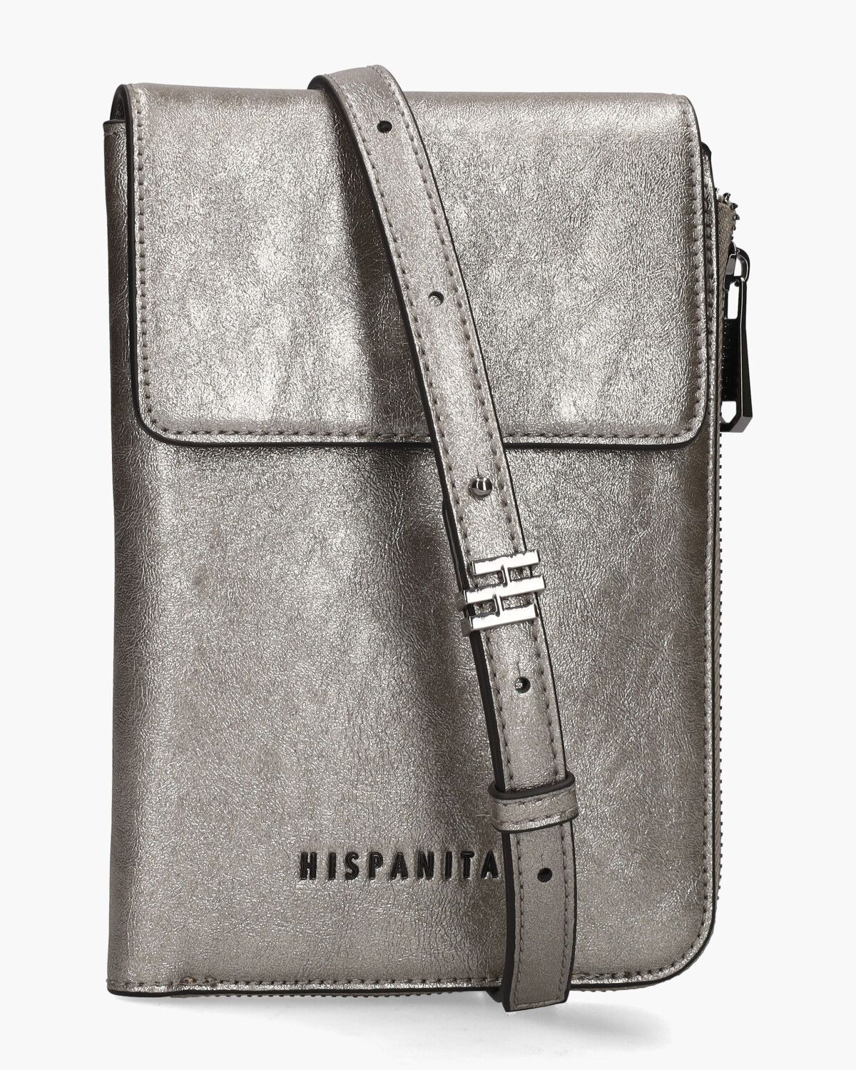 BI243529 Zilvergrijs Phone Bag