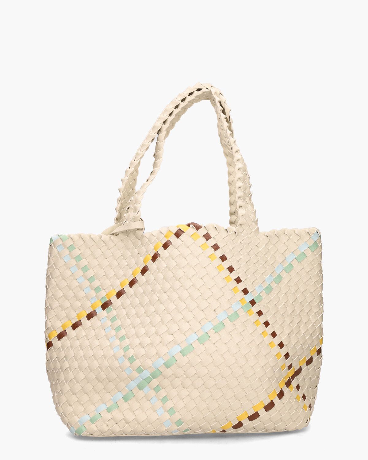 BAG06D Beige/Multicolor Tas 