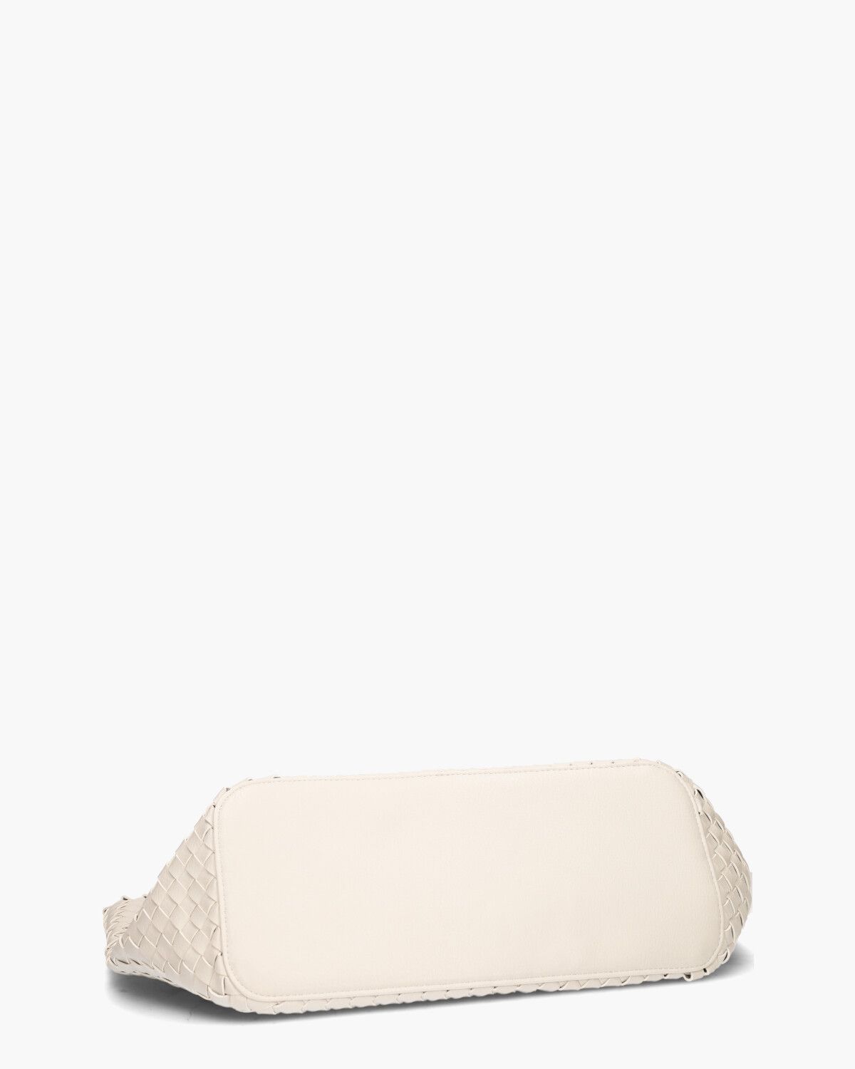 BAG08 Off-White/Zilver Tas 