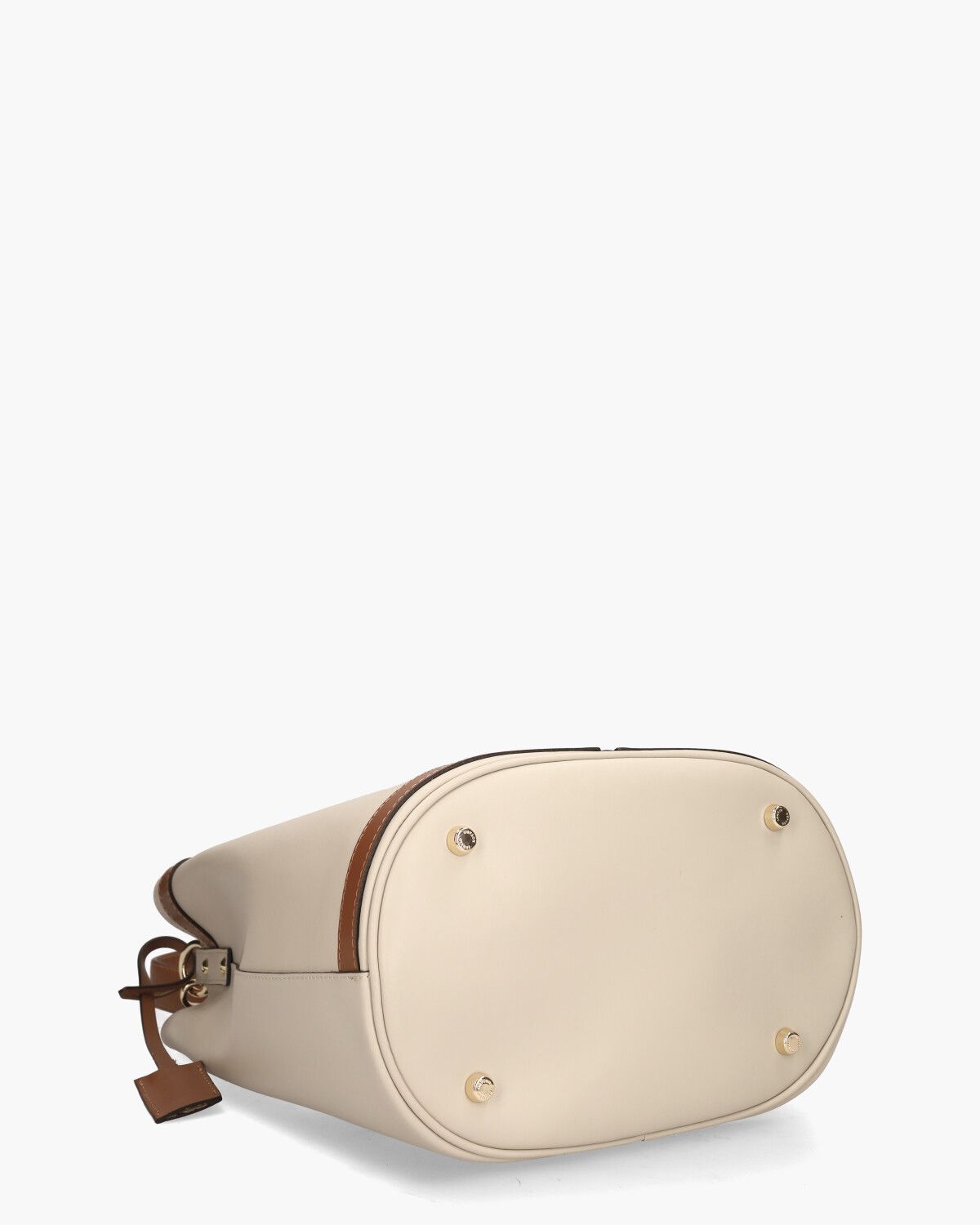 390 Off-White/Cognac Tas