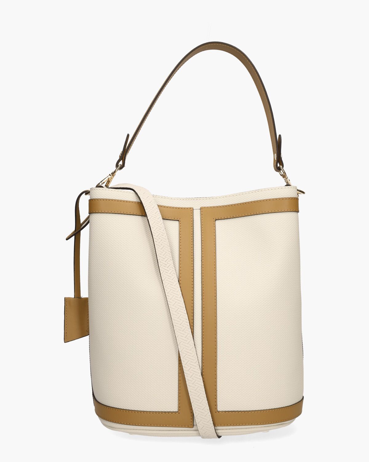 539 Off-White/Bruin Tas