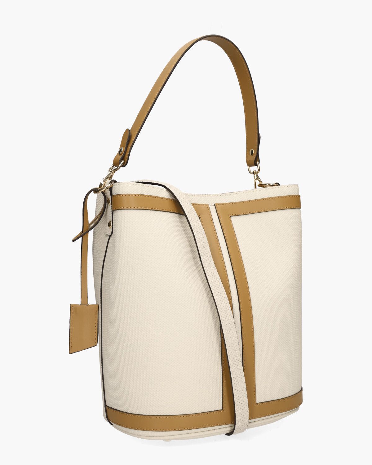 539 Off-White/Bruin Tas