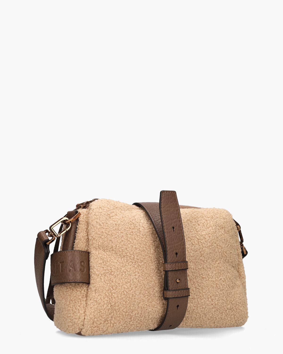 BI254151 Beige/Bruin Tas