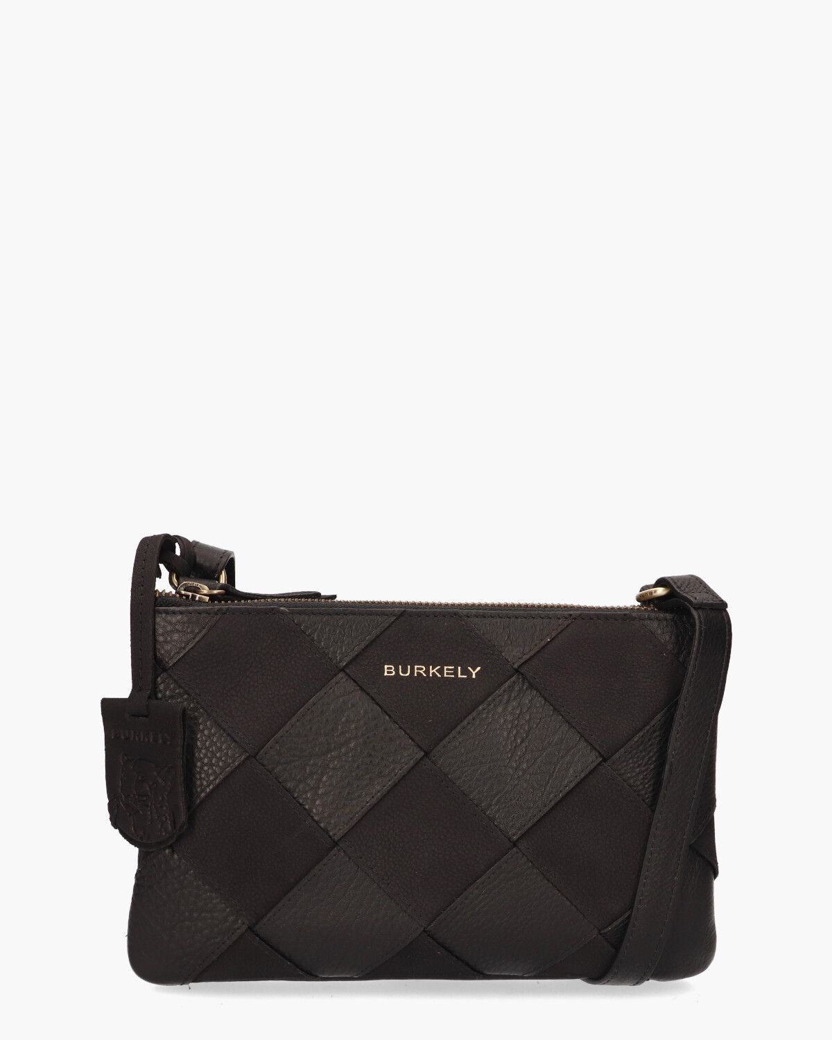 Even Ella Double Pocket Zip Zwart Tas