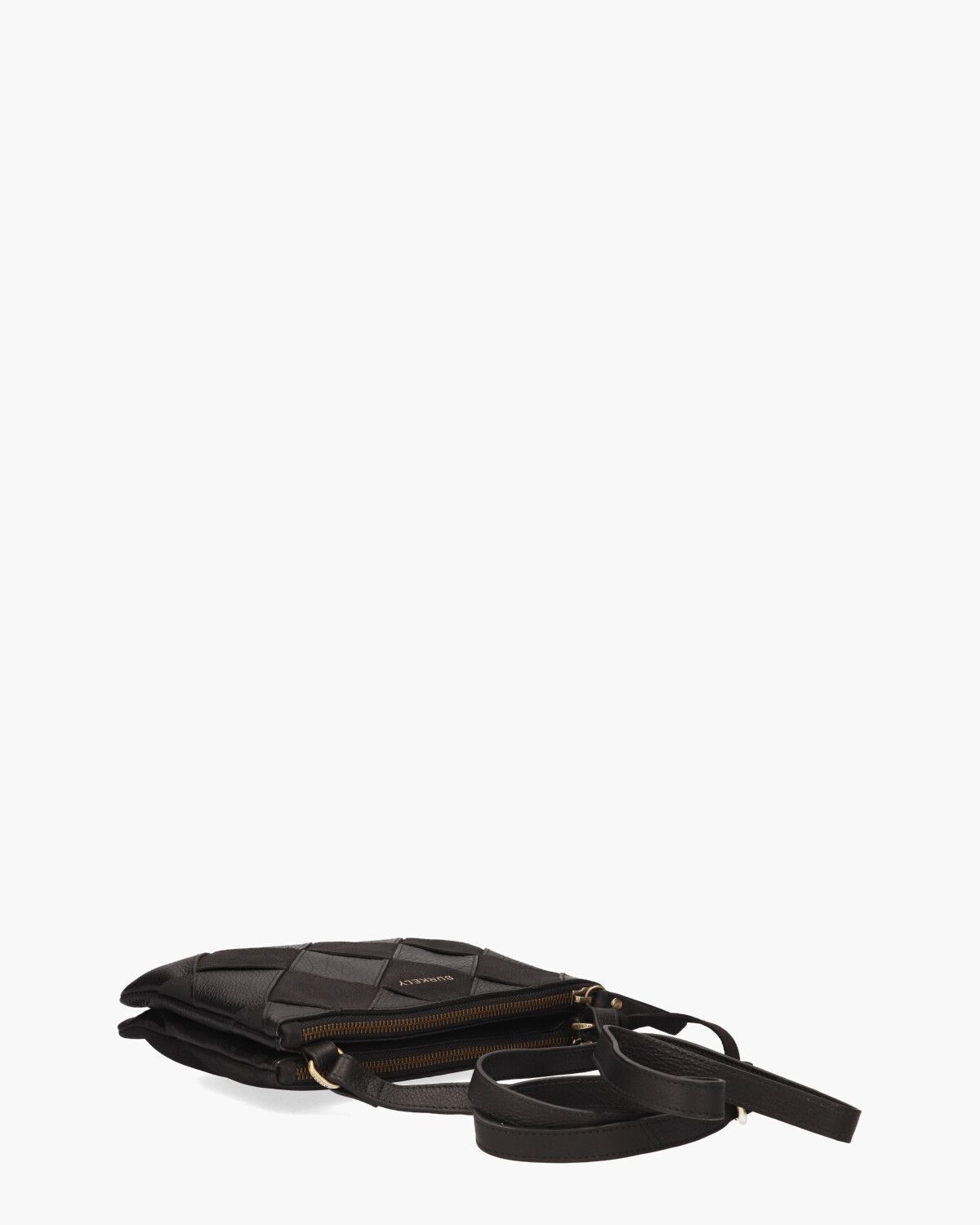 Even Ella Double Pocket Zip Zwart Tas