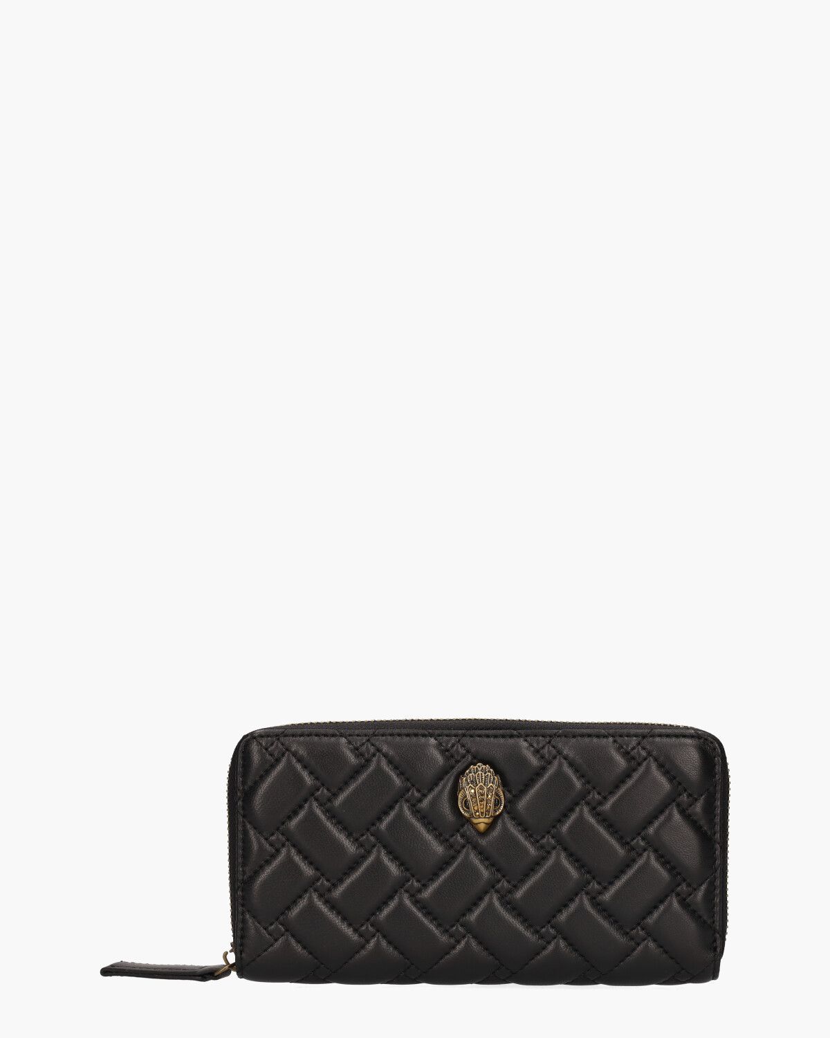 Kensington Zip Around Wallet Zwart Portemonnee