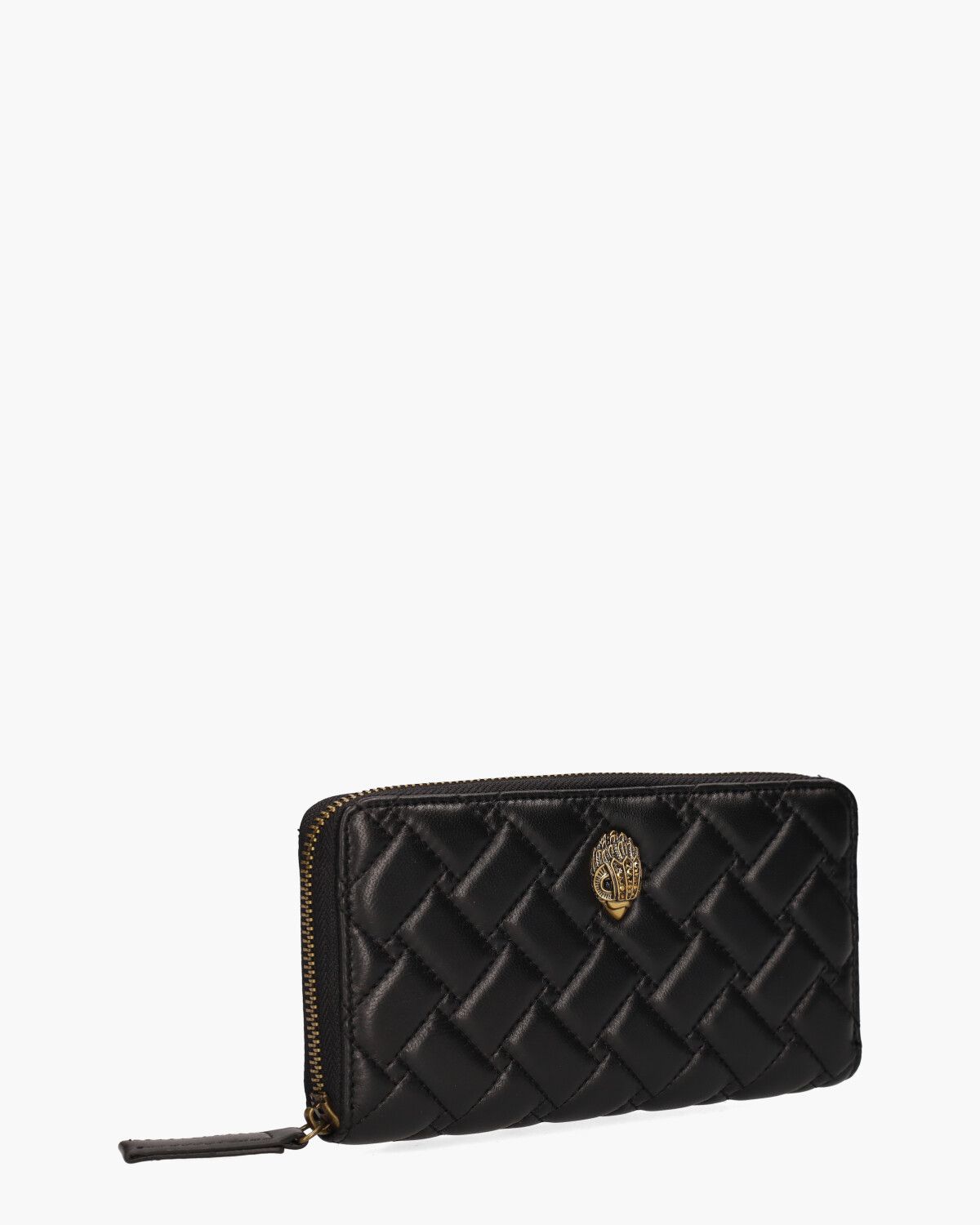 Kensington Zip Around Wallet Zwart Portemonnee