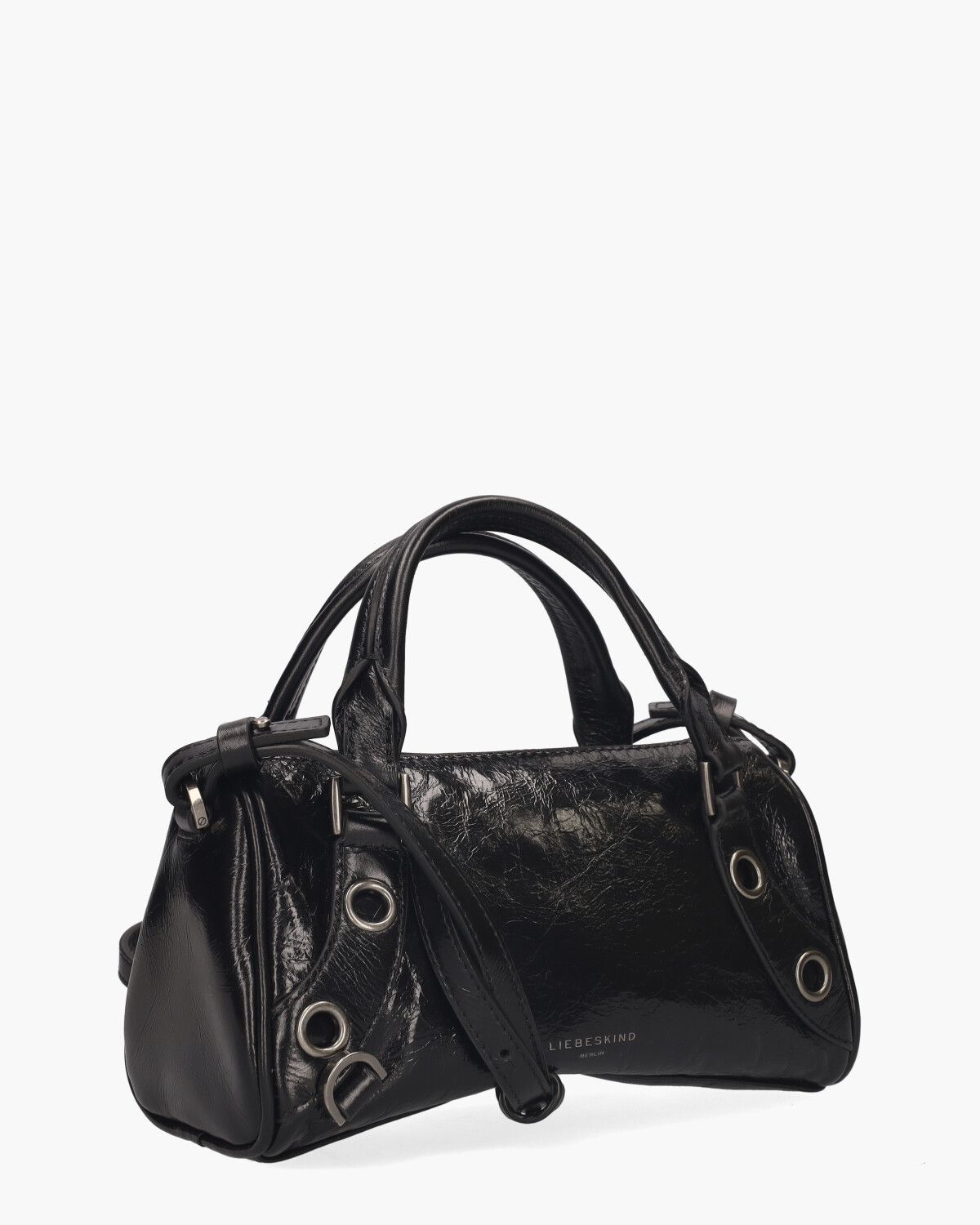 Nika Satchel Small Zwart Tas