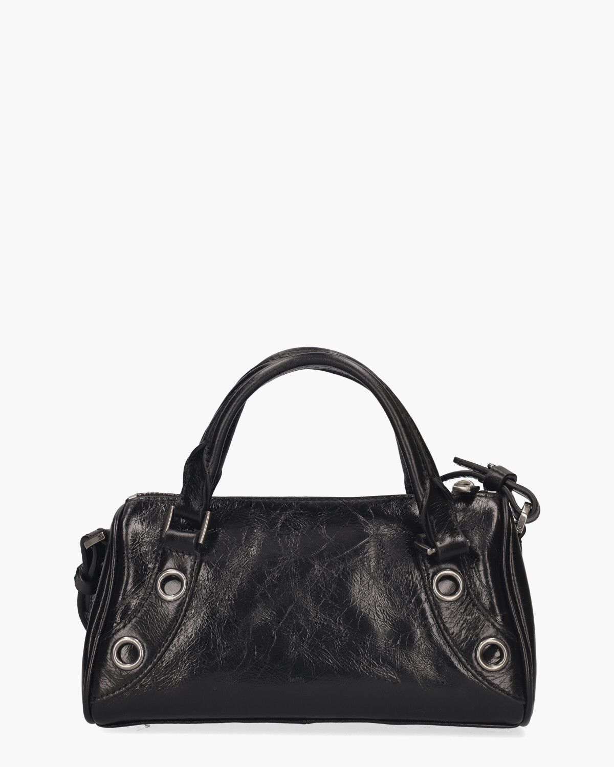 Nika Satchel Small Zwart Tas