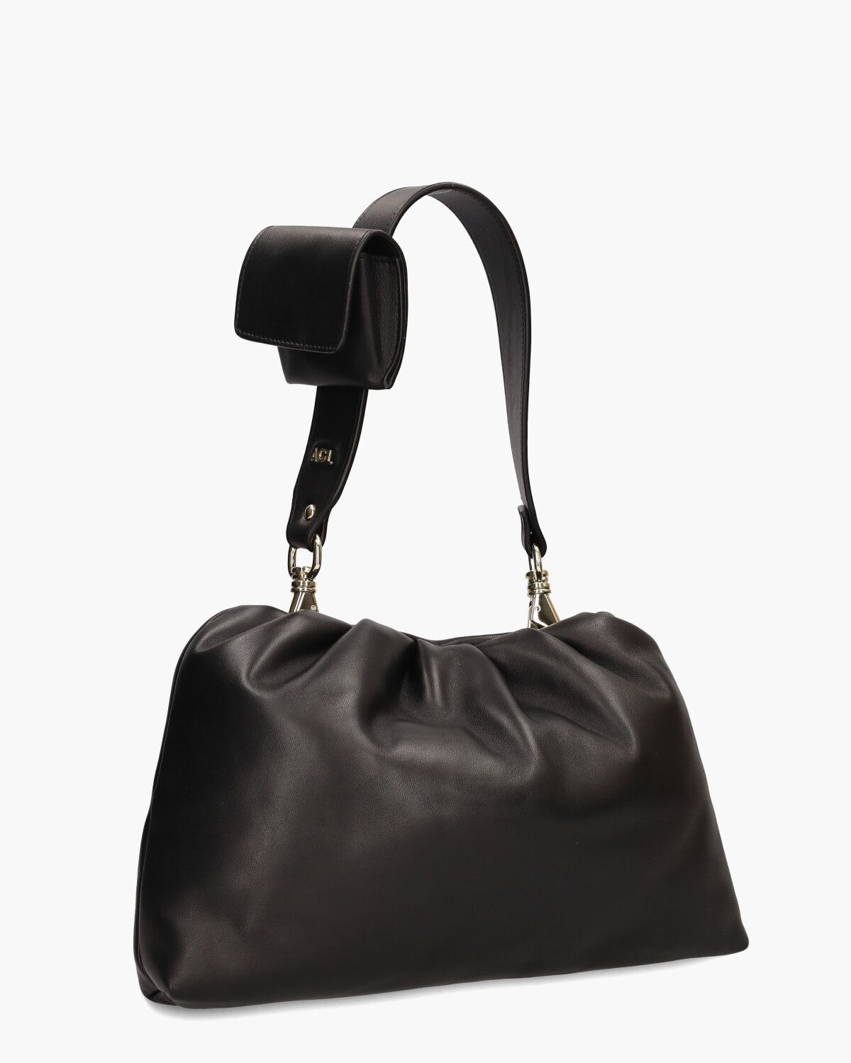 bAGL Clutch Maxi Zwart Tas