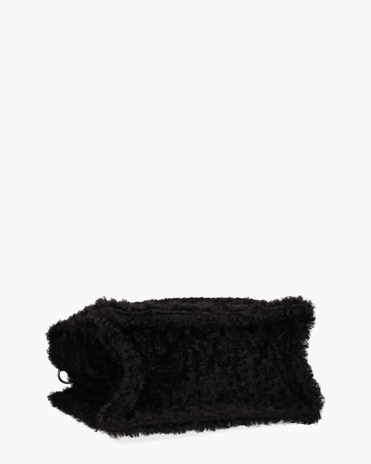Shearling Zwart Tas