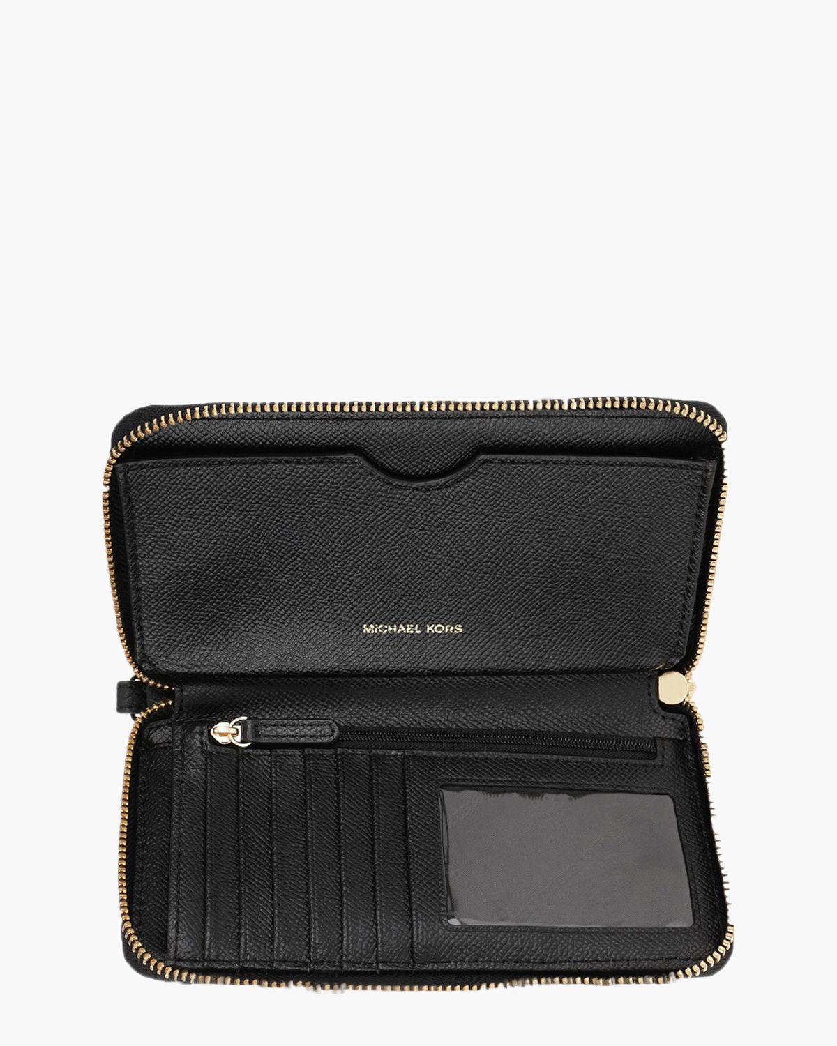 Jet Set Large Flat MF Phone Case Zwart Portemonnee