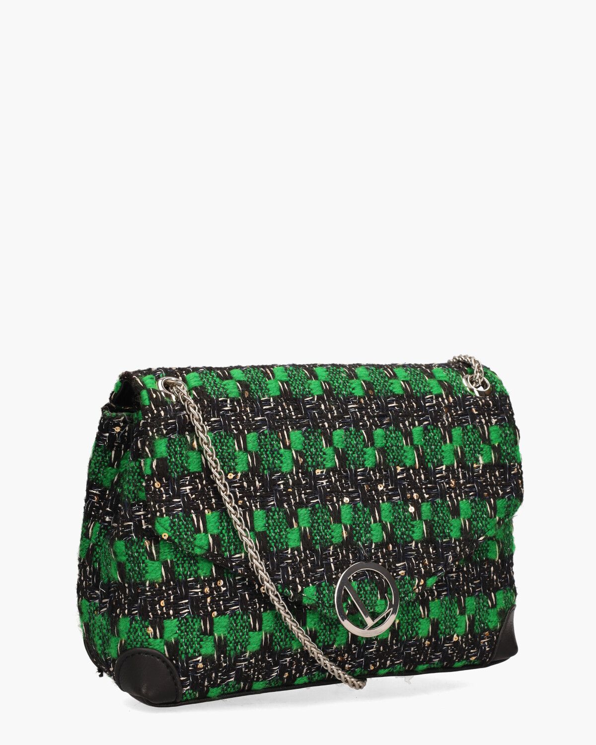 Modugno Shoulder Bag Zwart/Groen Tas