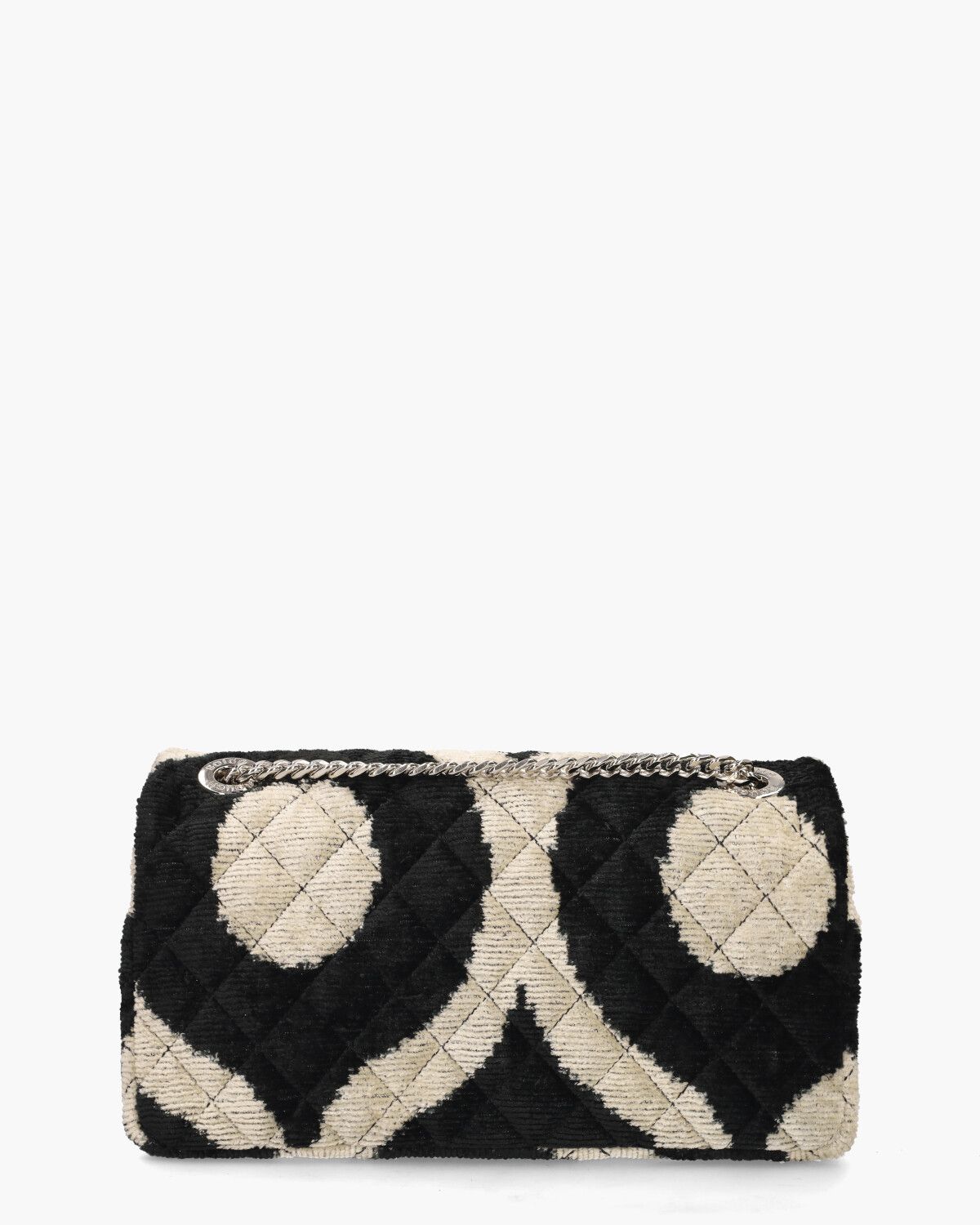 Velvet Bandita Bag 010 Zwart/Off-White Tas