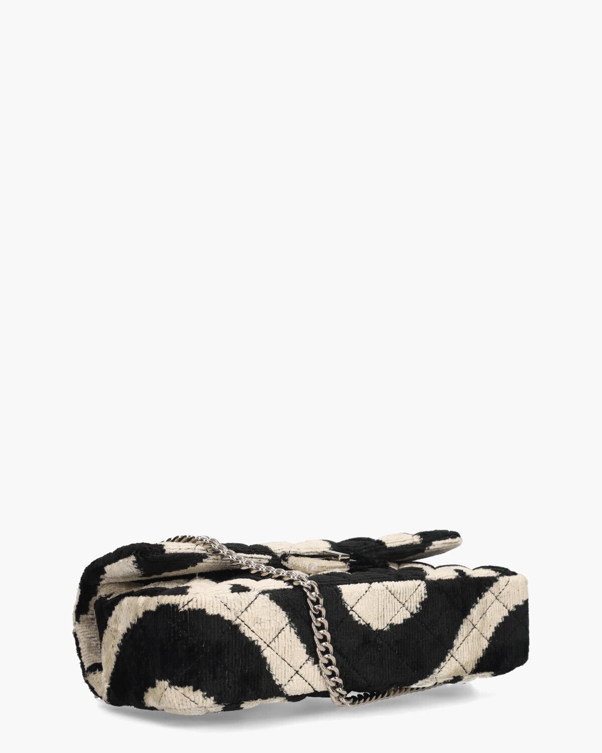 Velvet Bandita Bag 010 Zwart/Off-White Tas