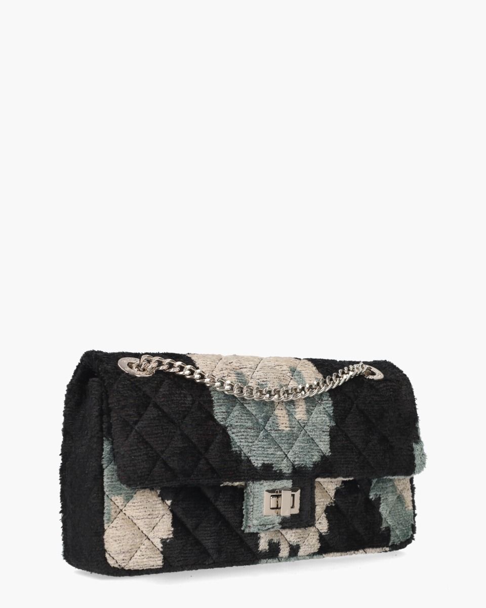 Velvet Bandita Bag 050 Zwart/Multicolor Tas