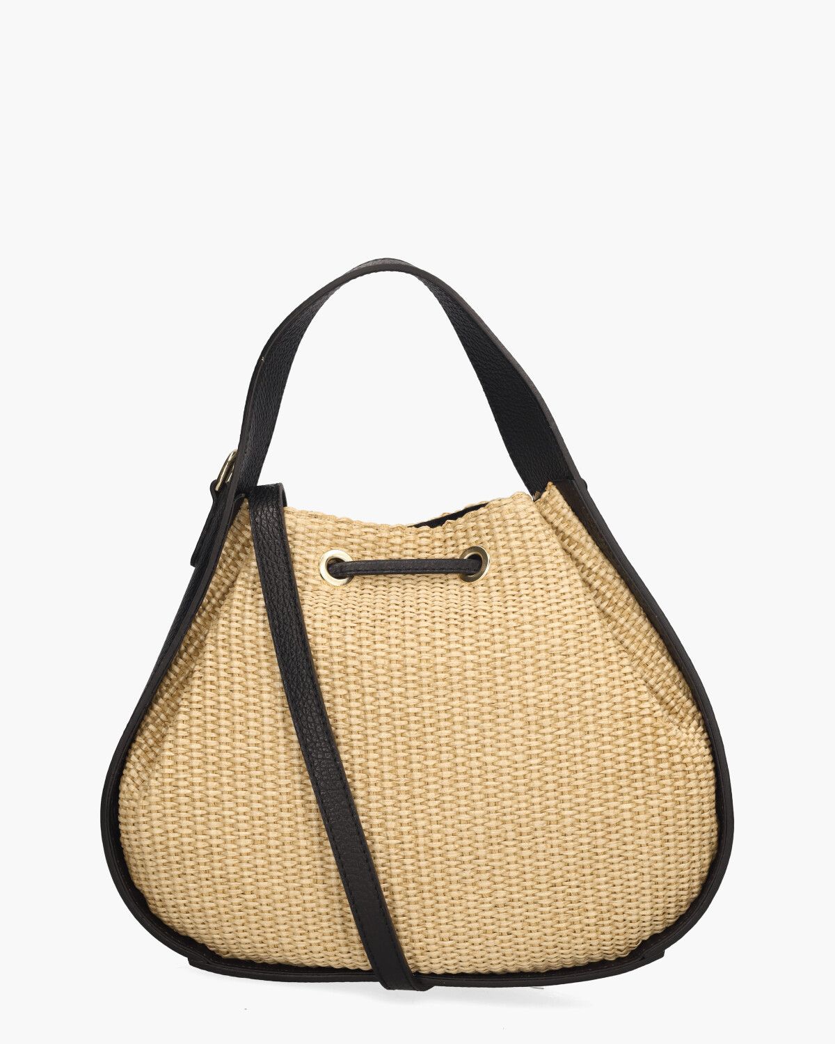 Warly-12 Naturel/Zwart Tas