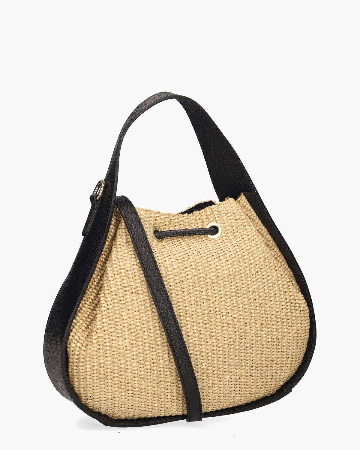 Warly-12 Naturel/Zwart Tas