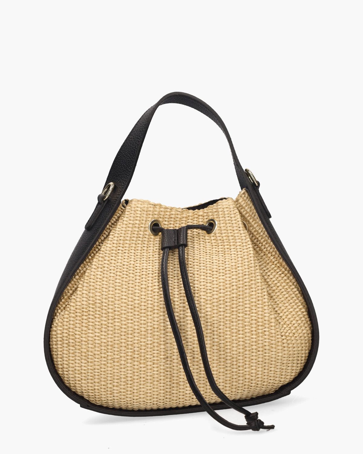 Warly-12 Naturel/Zwart Tas