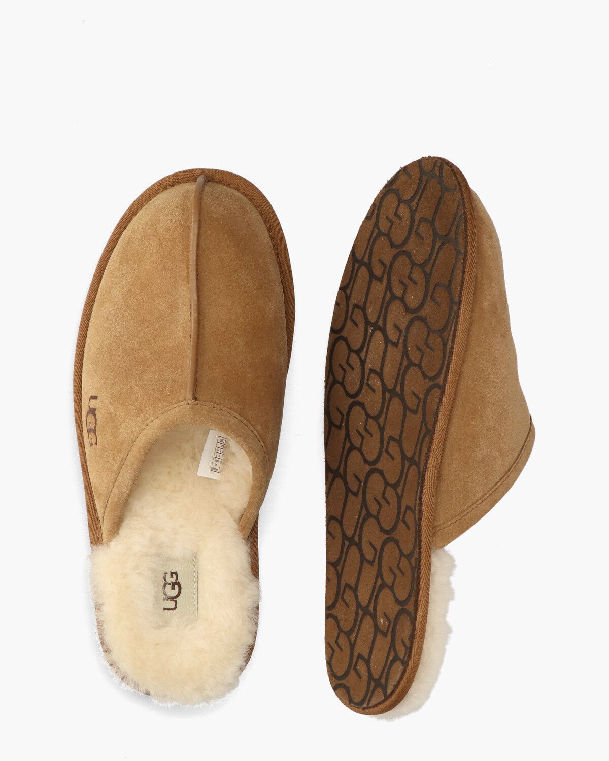Scuff Cognac Herenpantoffels