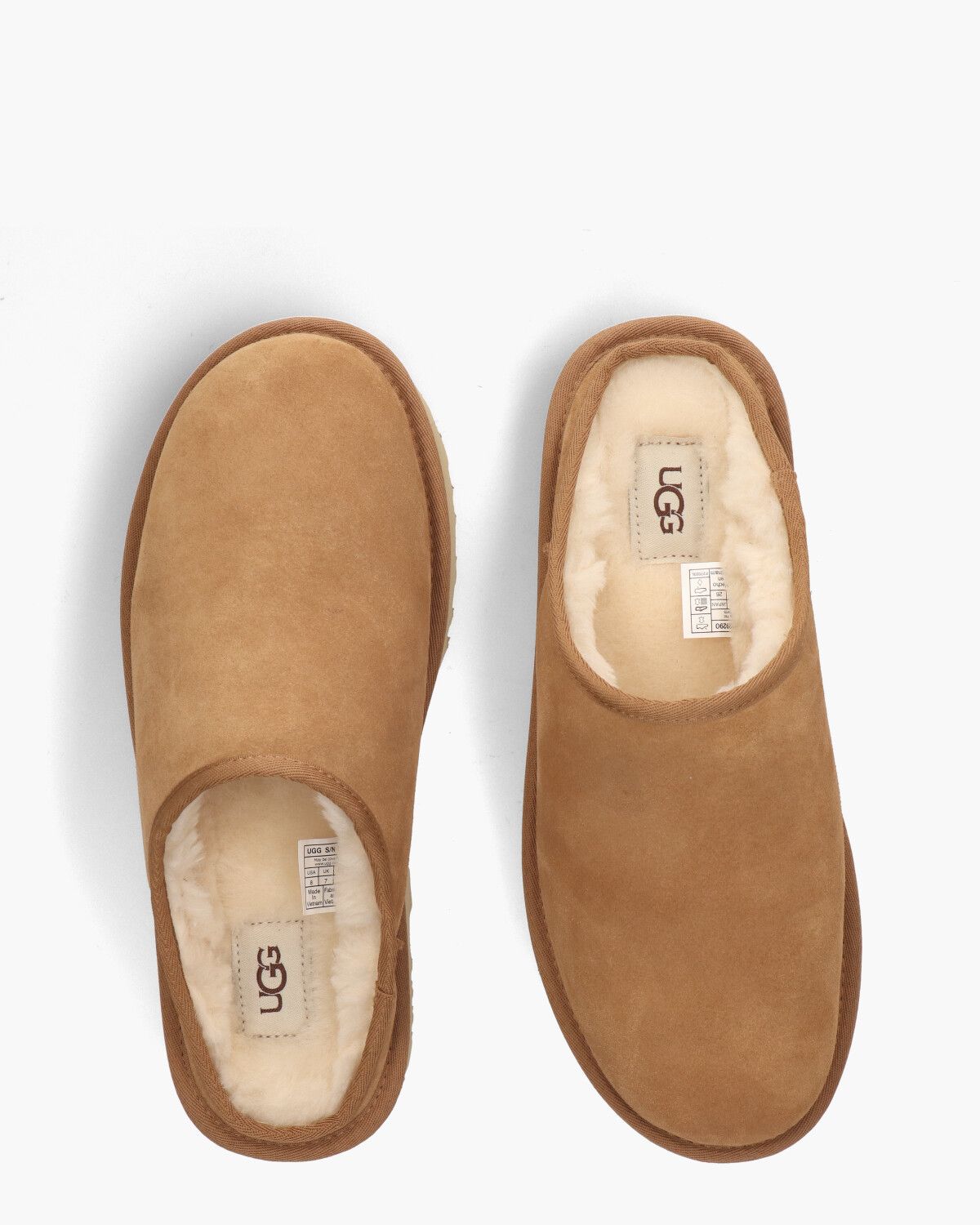 Classic Slip-On Slipper Chestnut Herenpantoffels