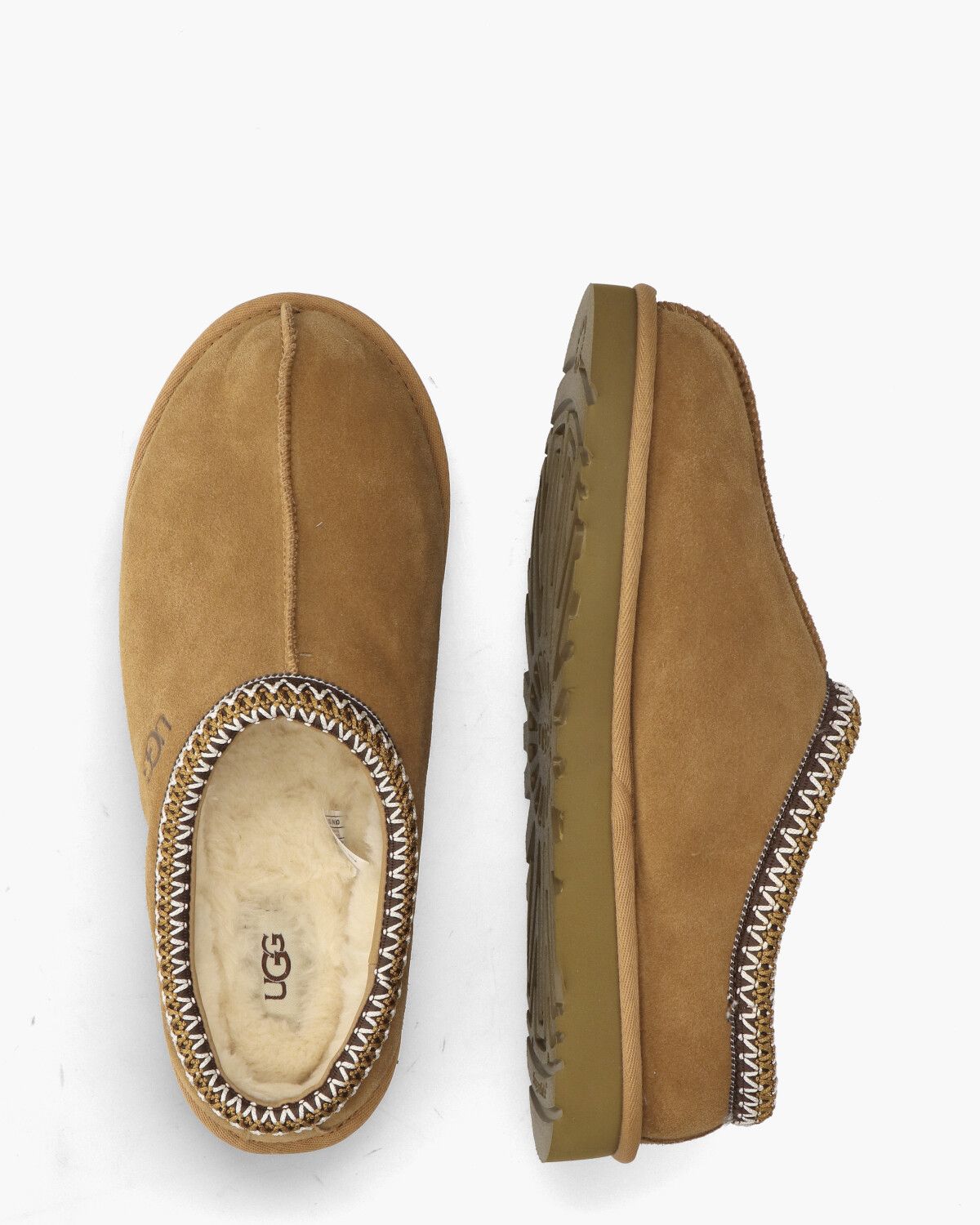Tasman Slipper Chestnut Herenpantoffels