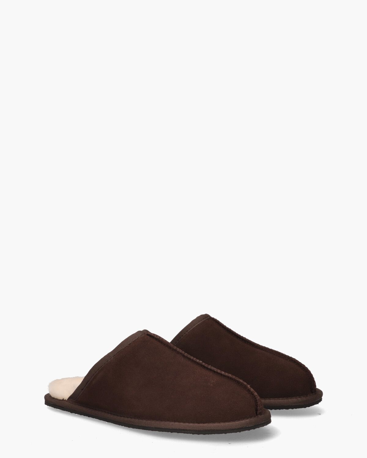 2245269 Donkerbruin Herenpantoffels