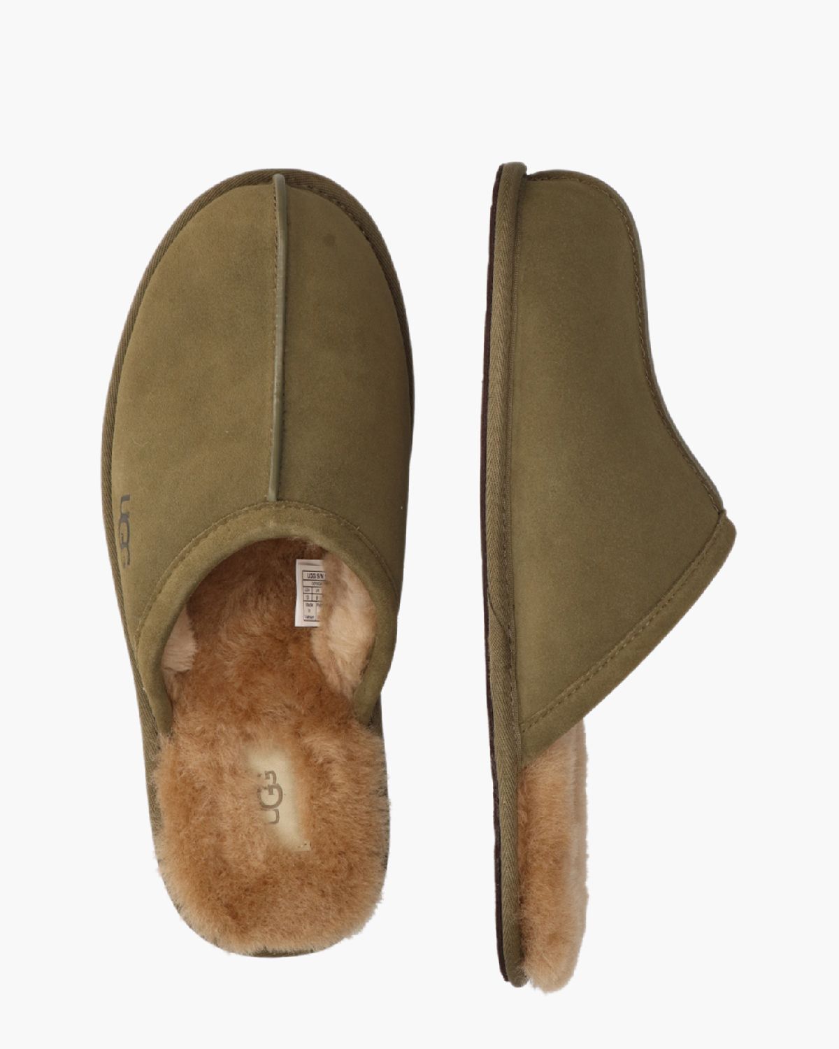 Scuff Groen Herenpantoffels