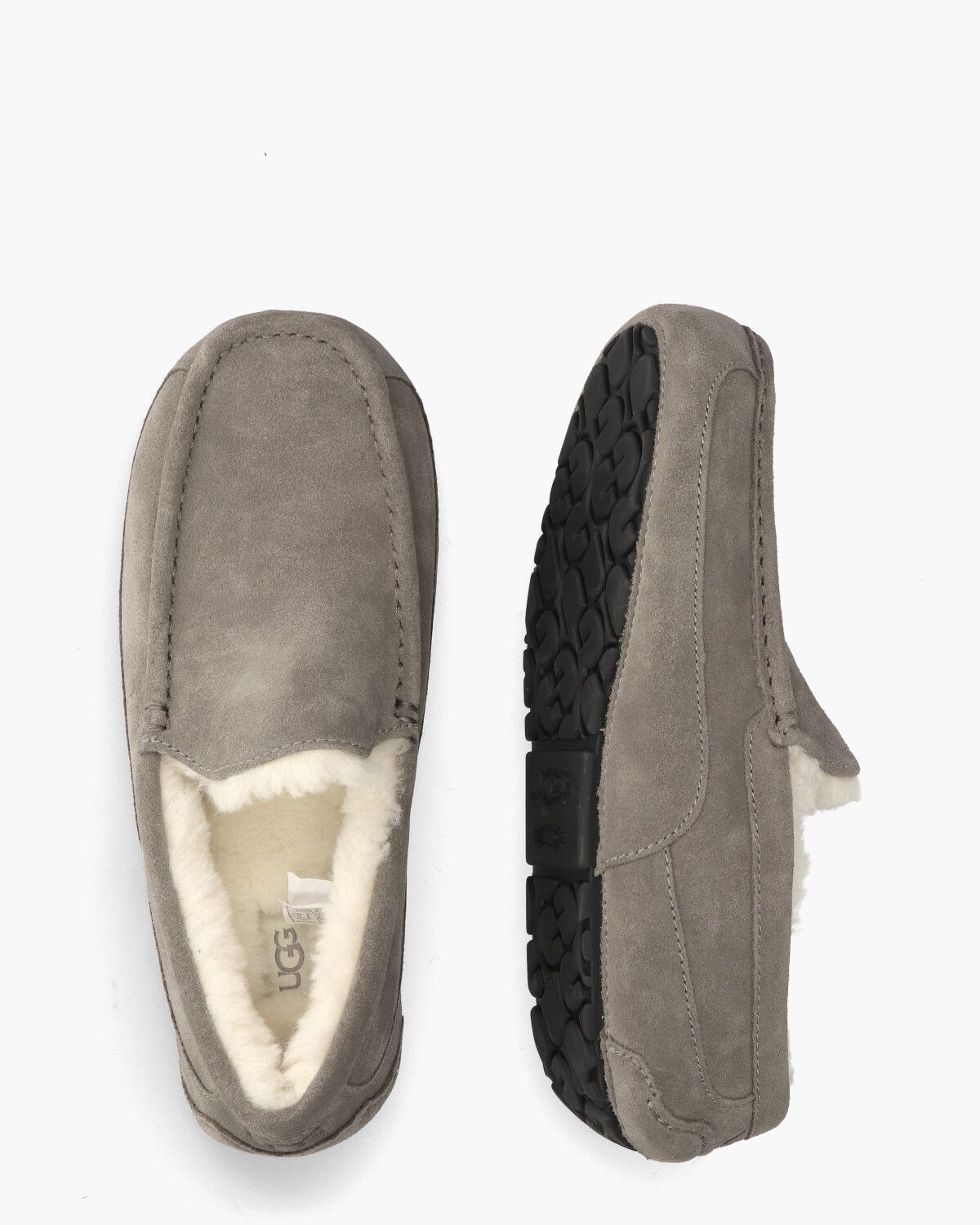 Ascot Slipper Grey Herenpantoffels