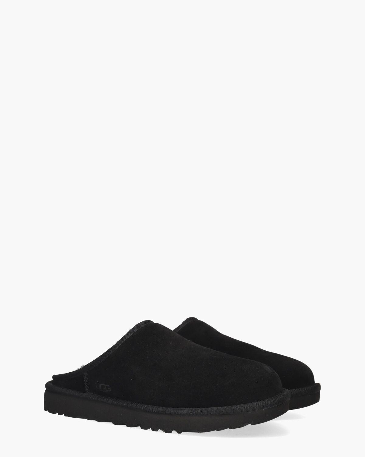 Classic Slip-On Slipper Black Herenpantoffels