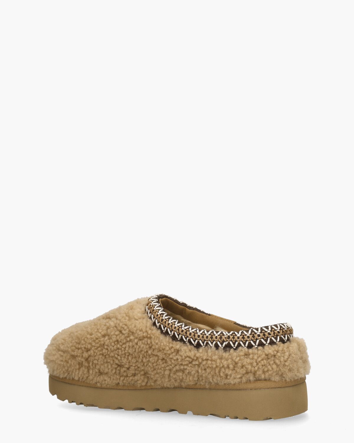 Tasman Maxi Curly Slipper Chestnut Damespantoffels