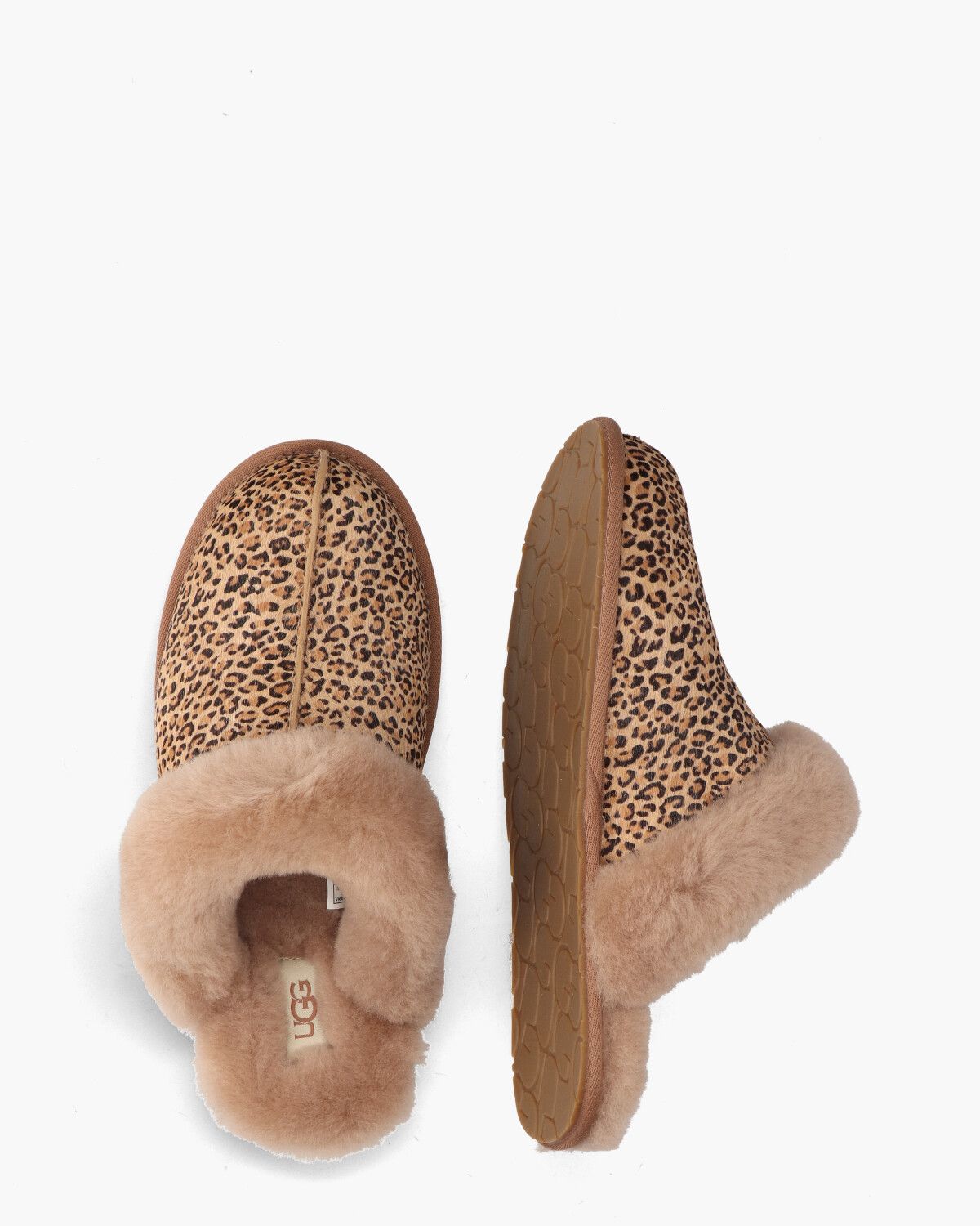 Ugg Scuffette II Speckles Slipper Beige Bruin Damespantoffels Van Arendonk