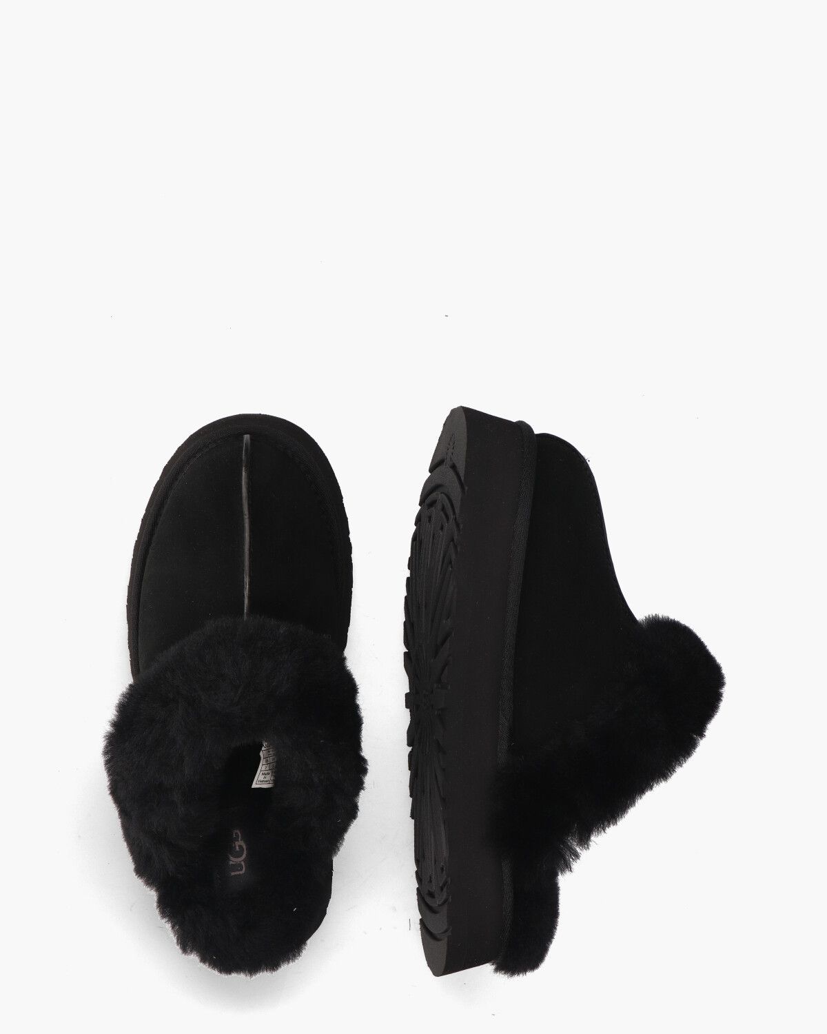 Disquette Slipper Black Damespantoffels