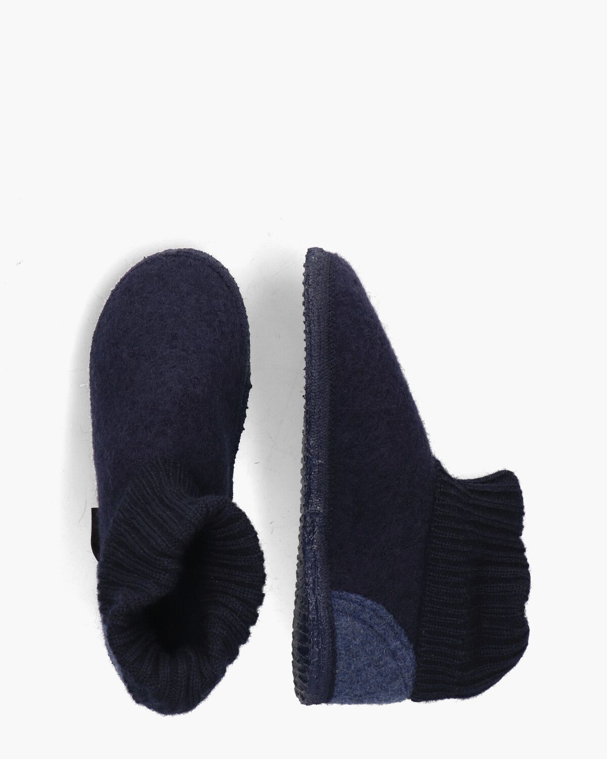Kramsach Donkerblauw Herenpantoffels